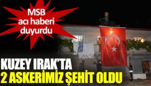 Pençe Harekatı bölgesinde iki asker şehit oldu