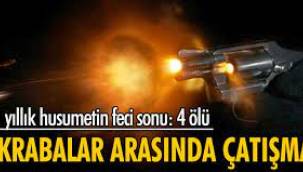 Trabzon'da akrabalar arasında çatışma: 4 ölü