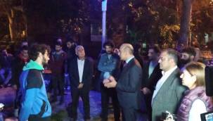 BAKIRKÖY'DE 'BARINAMIYORUZ HAREKETİNE' DESTEK ZİYARETİ...