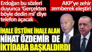 Nihat Özdemir de iktidara başkaldırdı.'mevcut şartlarda yabancı yatırımcı sadece Türkiye'ye Bodrum'a tatil için gelir''