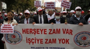 BAKIRKÖY BELEDİYESİ'NDE GREV !