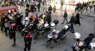 Bakırköy'de motosiklet denetimi