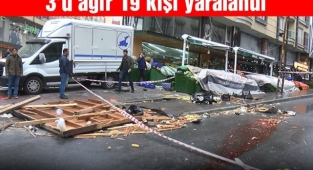 İstanbul'da şiddetli fırtına: Ölü ve yaralılar var
