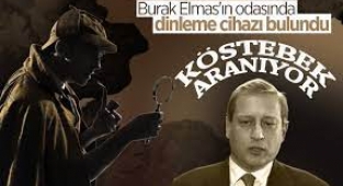 Başkanın odasın da böcek şoku!