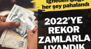 2022’ye rekor zamlarla uyandık