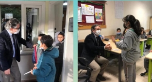 BAKIRKÖY İLÇE MİLLÎ EĞİTİM MÜDÜRÜ MUHAMMET FATİH ÇEPNİ OKUL ZİYARETLERİNE ARALIKSIZ DEVAM EDİYOR