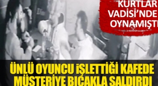 Bahadır Ünlü işlettiği kafede müşteriye bıçakla saldırdı!