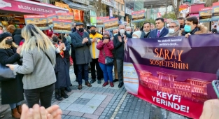 BAKIRKÖY 'DE ELEKTRİK ZAMLARI PROTESTO EDİLDİ!