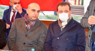 Ekrem İmamoğlu ve Bülent Kerimoğlu'ndan esnaf ziyareti