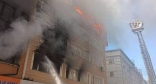 Güngören'deki bina yangında 4 işçi yaşamını yitirdi