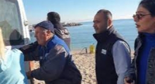 YEŞİLKÖY SAHİLİNDE KÖPEK GERGİNLİĞİ!