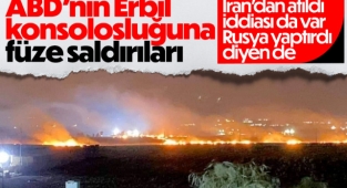 ABD'nin Erbil Başkonsolosluğu ve çevresine füze saldırıları