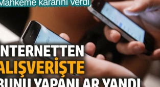 İnternetten alışverişte bunu yapanlar yandı. Nitelikli Dolandırıcılık'tan yargılanacak..