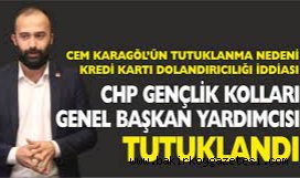 CHP'li yönetici dolandırıcılıktan tutuklandı: Parti yönetimi tüm görevlerden aldı