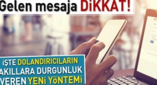 Dolandırıcıların yeni yöntemine dikkat!