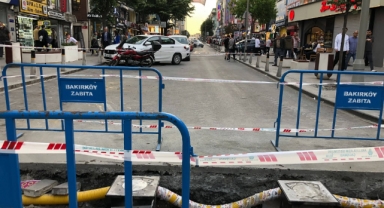 BAKIRKÖY İSTANBUL CADDESİ İBB TARAFINDAN TRAFİĞE KAPATILIP YAYALAŞTIRILIYOR!