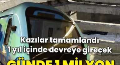 Bakırköy-Kirazlı Metro Hattı'nın tünel kazıları tamamlandı