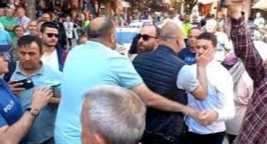 Düzce'de Kılıçdaroğlu'na 'Burası Kandil değil, yanlış gelmişsin' diyen iki kişi, AKP yöneticisi çıktı