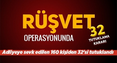 Kadıköy Belediyesi'ne yönelik rüşvet operasyonunda 32 kişi tutuklandı