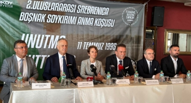 2. Uluslararası Srebrenitsa Boşnak Soykırımı Anma Koşusu'nun basın toplantısı yapıldı