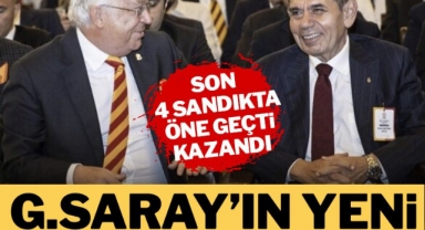 Galatasaray'ın yeni başkanı belli oldu