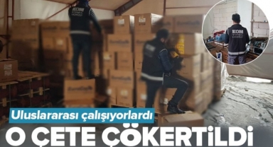 İstanbul Emniyeti’nden dev operasyon! Uluslararası çalışan çete çökertildi.