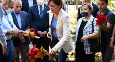 MEHMET ALİ ÖZPOLAT ÖLÜMÜNÜN 1 YILINDA MEZARI BAŞINDA ANILDI