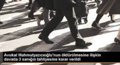 Avukat Mahmutyazıcıoğlu'nun davasında tahliyeler başladı!