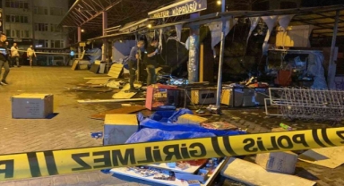 BAKIRKÖY'DE KİTAPÇILAR KÖPRÜSÜNDEKİ DÜKKANA KUNDAKLAMA!