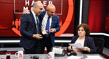 BAŞKAN KERİMOĞLU'NDAN MESLEKTAŞINA SÜPRİZ ZİYARET..