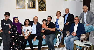 CHP’NİN EV ZİYARETLERİNE BAŞKAN KERİMOĞLU KATILDI