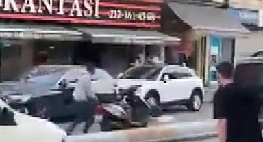 İstanbul’da cadde ortasında çatışma