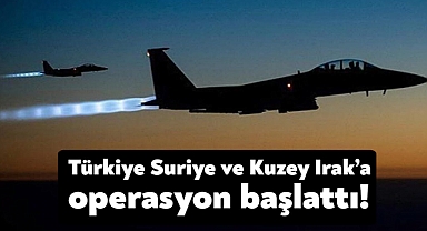 MSB duyurdu: Irak'ın ve Suriye'nin kuzeyine 'Pençe-Kılıç Hava Harekatı'