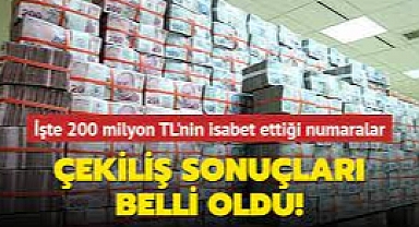 Milli Piyango yılbaşı özel çekilişinde kazandıran numaralar