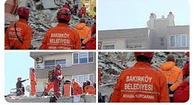 BAKIRKÖY BELEDİYESİ DEPREM BÖLGESİNDE YARALARI SARMAYA DEVAM EDİYOR!
