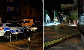 Bakırköy'de tartışmayı ayırmak isteyen kadın bacağından vuruldu