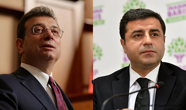 Ekrem İmamoğlu'ndan Selahattin Demirtaş mesajı