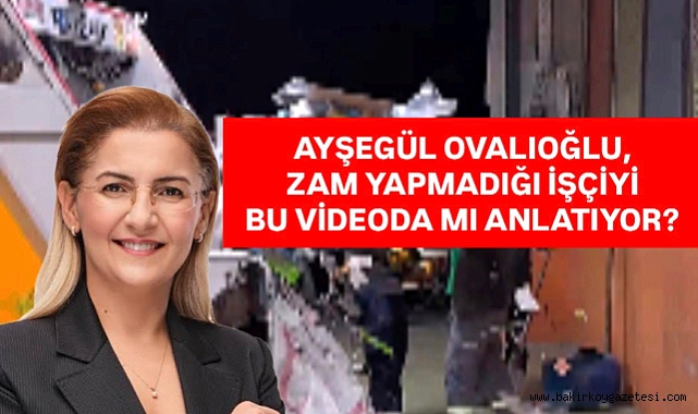 AYŞEGÜL OVALIOĞLU, ZAM YAPMADIĞI İŞÇİSİNİN DRAMATİK DURUMUNU MU ANLATIYOR?
