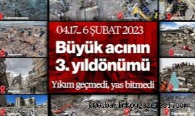 6 Şubat’ın Ardından 3 Yıl Geçti: Acı Dinmedi, Yas Bitmedi