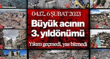 6 Şubat’ın Ardından 3 Yıl Geçti: Acı Dinmedi, Yas Bitmedi