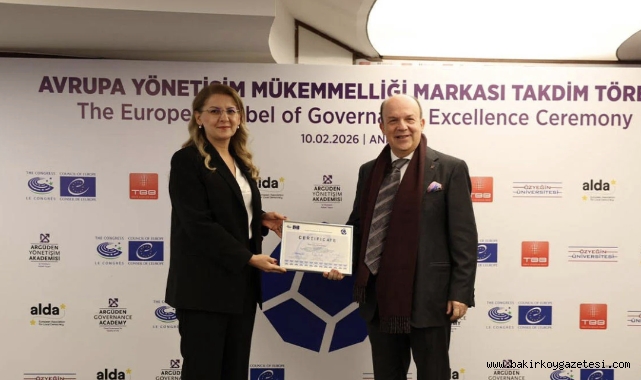 Bakırköy Belediyesi’ne Avrupa Yönetişim Mükemmelliği Markası ödülü
