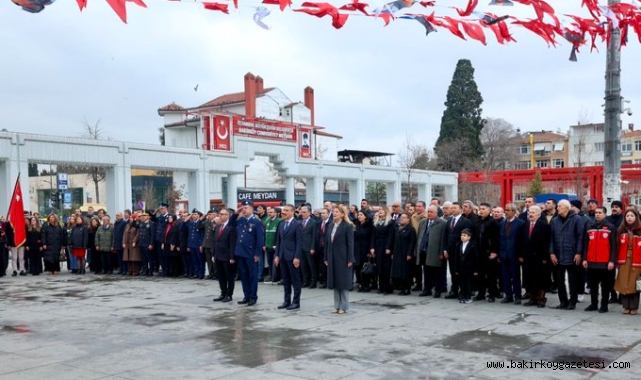 18 Mart Çanakkale Deniz Zaferi ve Şehitleri Anma Günü Bakırköy'de Resmi Tören Gerçekleşti