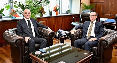 Bakırköy başsavcısı Duman'dan Anadolu başsavcısı Güven'e hayırlı olsun ziyareti