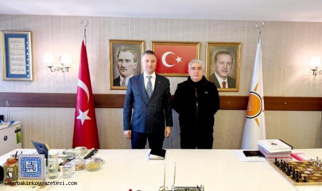 HDR Medya Grup Yönetim Kurulu Başkanı Rafet Yıldırım’dan AK Parti Bakırköy İlçe Başkanı Ahmet Faruk Kuran’a Ziyaret