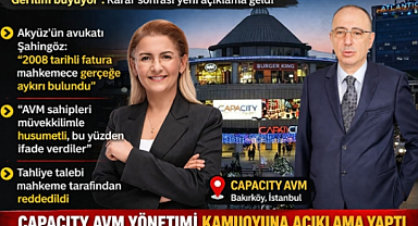 CAPACİTY AVM 'DEN BAKIRKÖY BELEDİYESİ'NE SERT AÇIKLAMA 