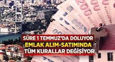 Emlak alım satımında tüm kurallar değişti! Elden ödeme dönemi bitti