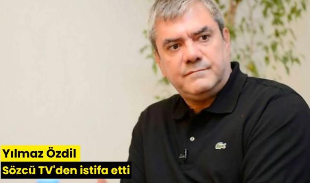 Yılmaz Özdil Sözcü TV'den istifa etti