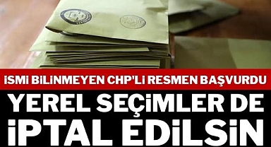 YSK'ya başvuru yapıldı: Yerel seçimler iptal edilsin