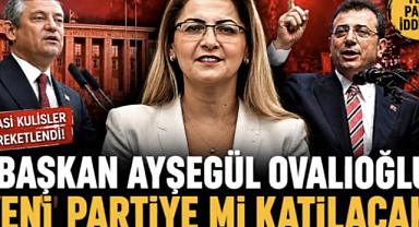 BAŞKAN OVALIOĞLU CHP'DEN İSTİFA EDİP YENİ PARTİYE Mİ KATILIYOR?