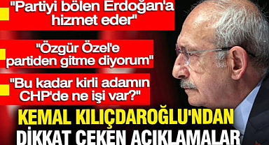 Kemal Kılıçdaroğlu'ndan Özgür Özel'e çok konuşulacak çağrı: Partiden gitme